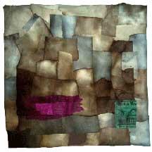 Dyed Paper Squares.