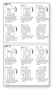 instructions for cubes 11 and 12
